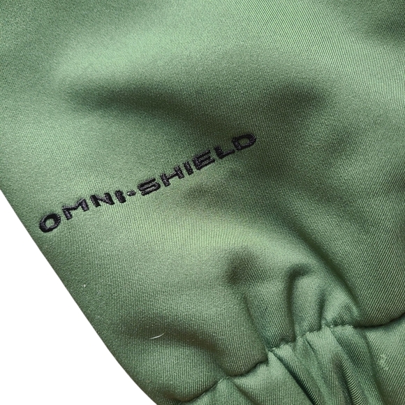 Columbia Omni-Shield Green Softshell Jacket Men’s Medium Outdoor Hiking Wind - Picture 6 of 11